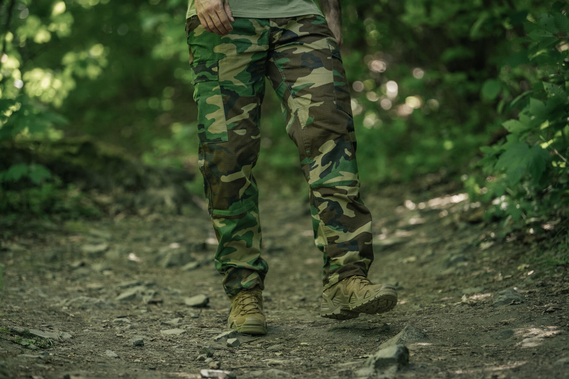 Pantaloni militari Mil-Tec Teesar Rip-Stop BDU - Woodland