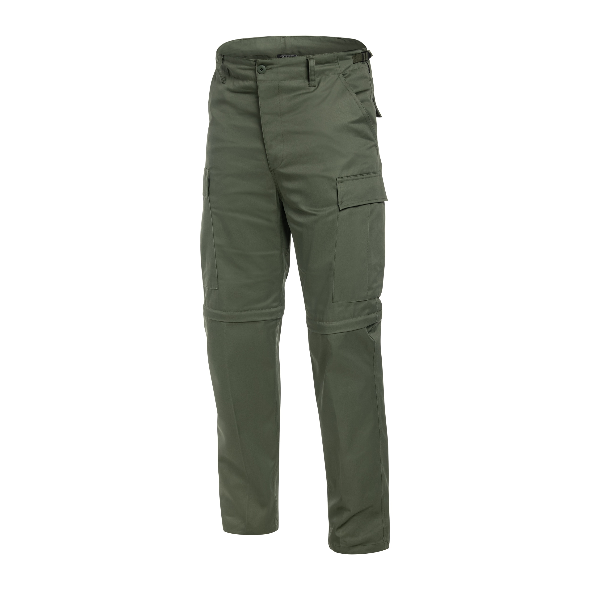 Pantaloni de trekking 2in1 Mil-Tec BDU Zip-Off - Olive