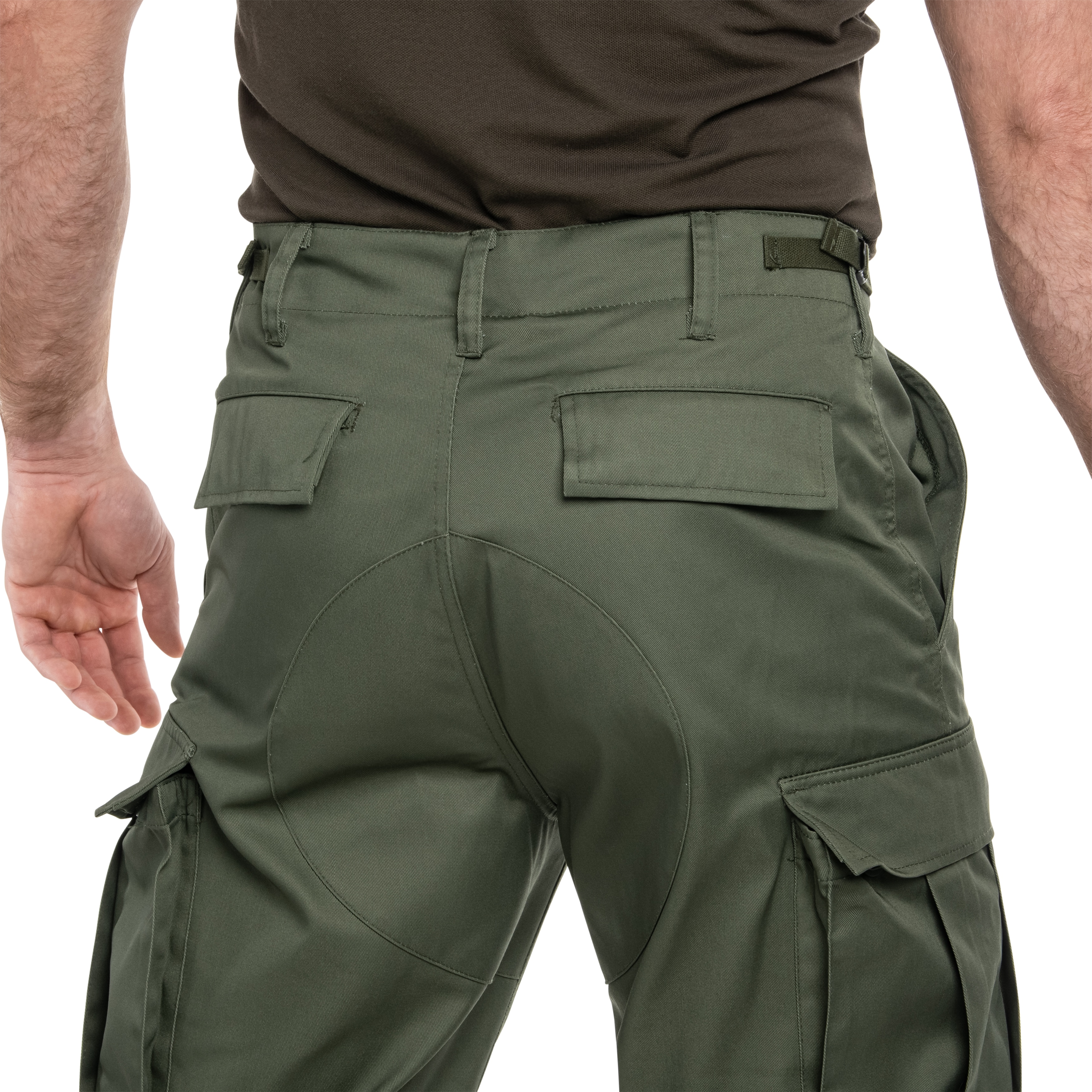 Pantaloni de trekking 2in1 Mil-Tec BDU Zip-Off - Olive