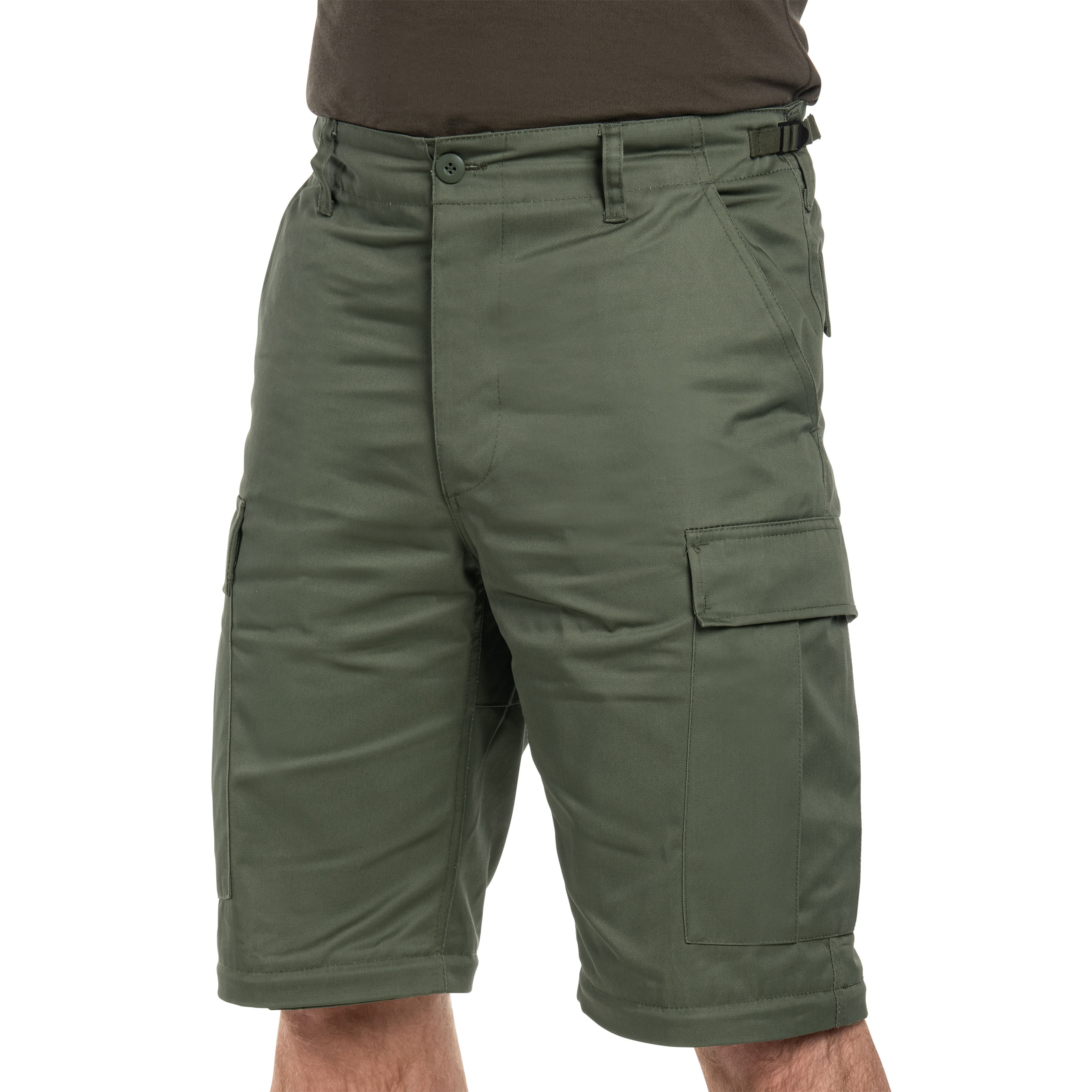 Pantaloni de trekking 2in1 Mil-Tec BDU Zip-Off - Olive