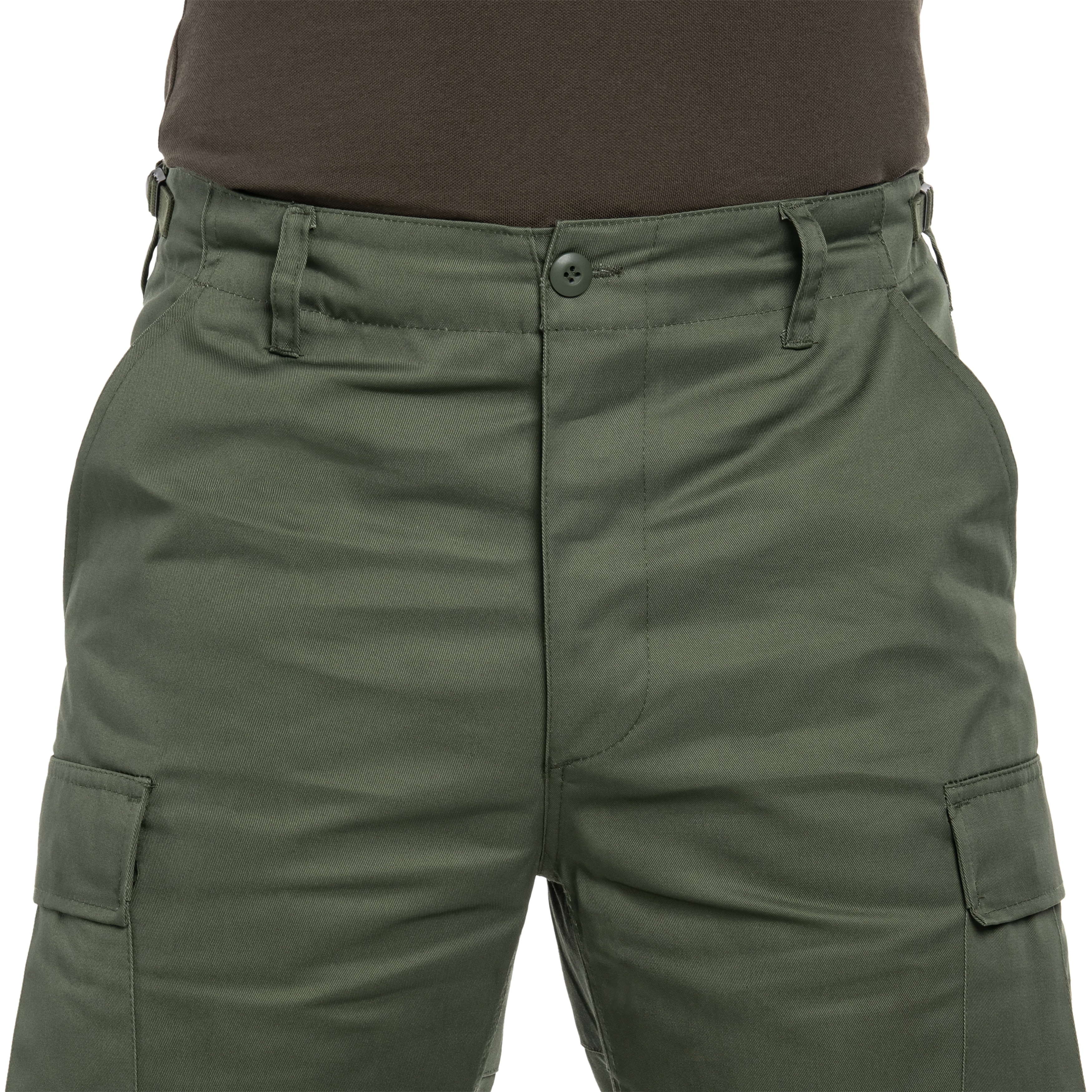 Pantaloni de trekking 2in1 Mil-Tec BDU Zip-Off - Olive