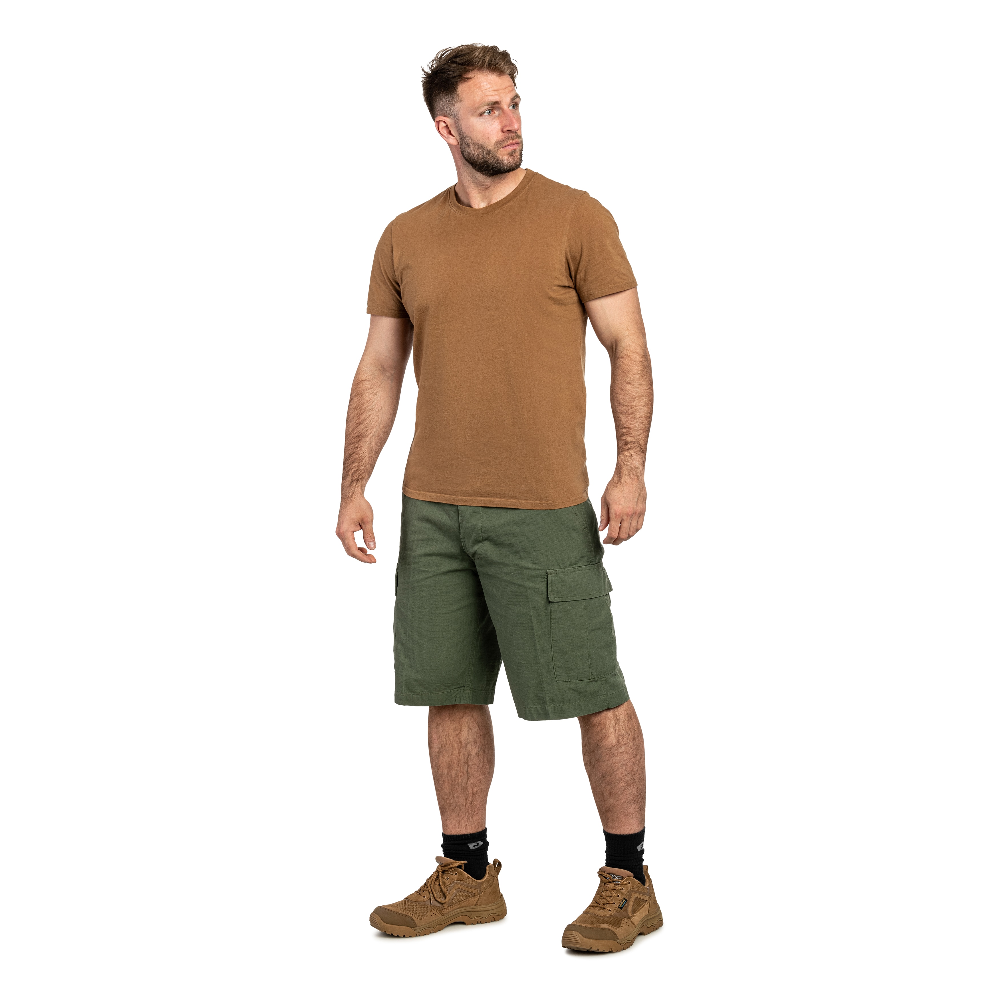 Pantaloni scurți Mil-Tec Bermuda Rip-Stop - Olive