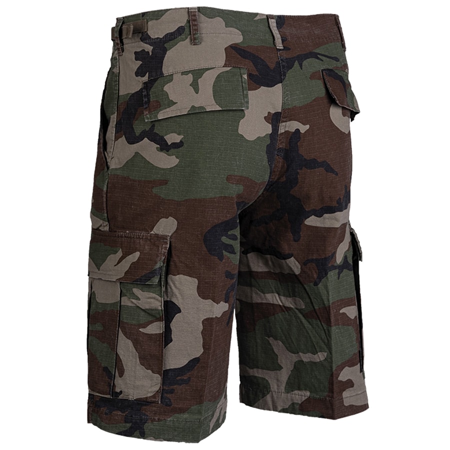 Pantaloni scurți Mil-Tec Bermuda Rip-Stop - Woodland