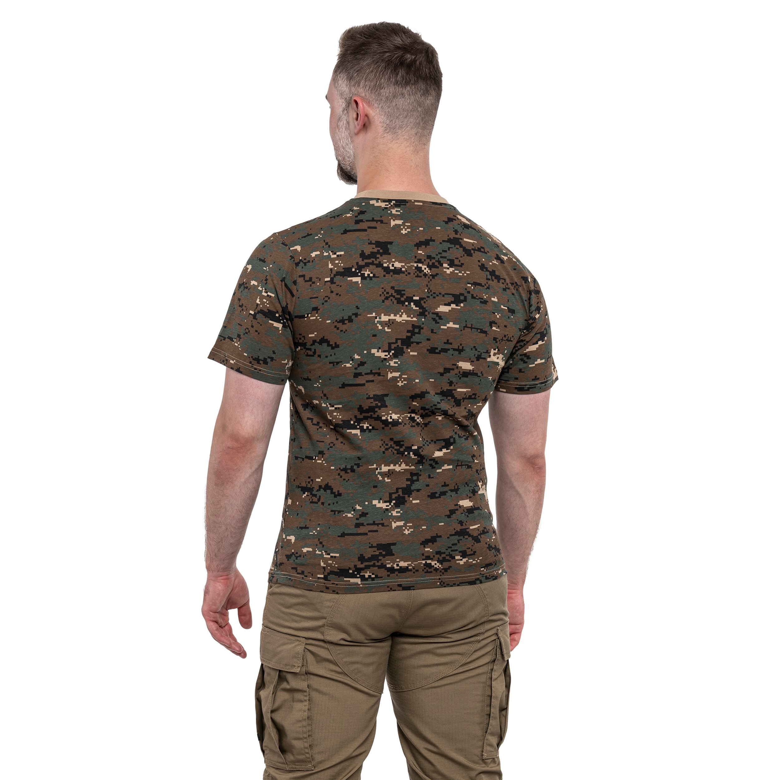 Tricou Mil-Tec - Digital Woodland