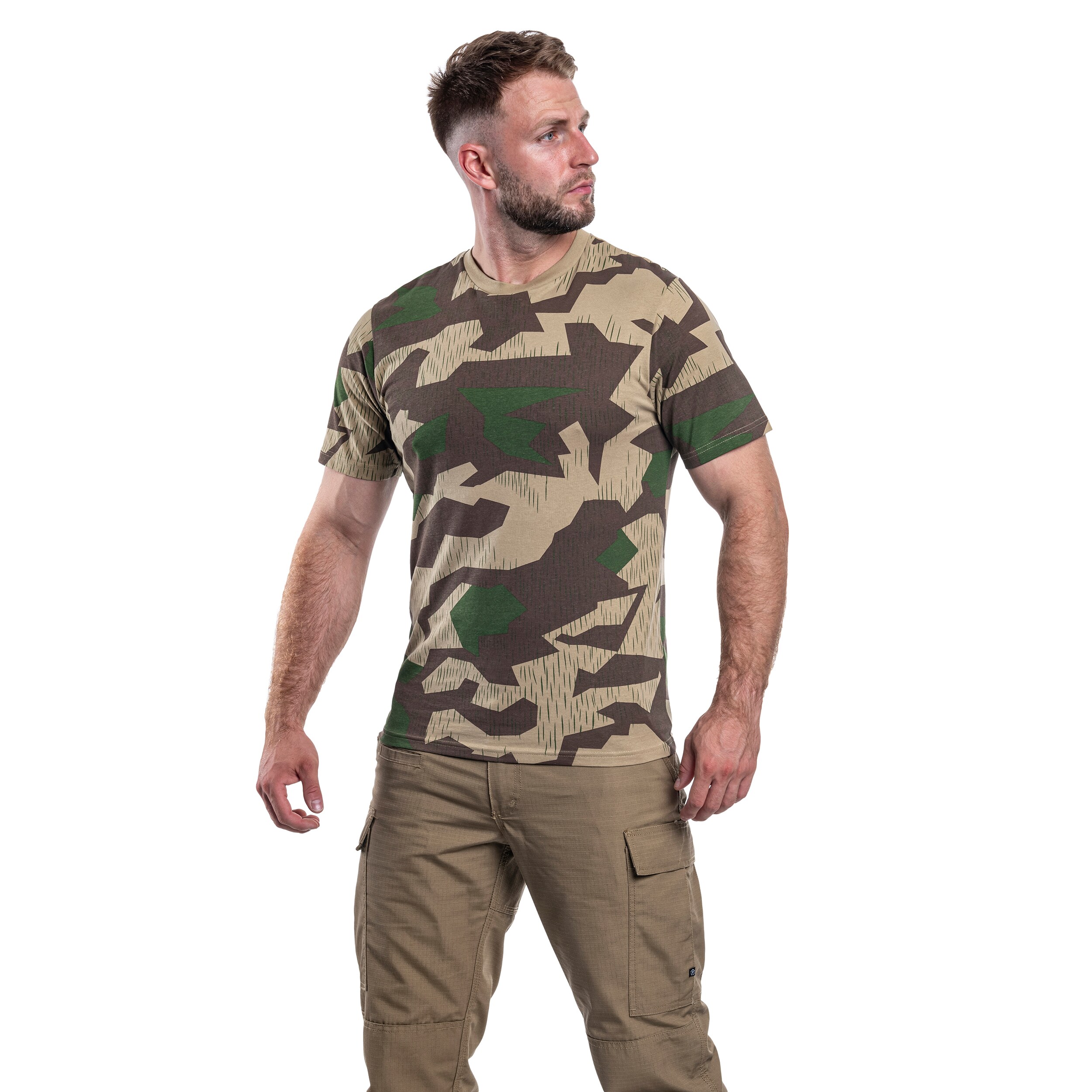 Tricou Mil-Tec - Splinter Camo