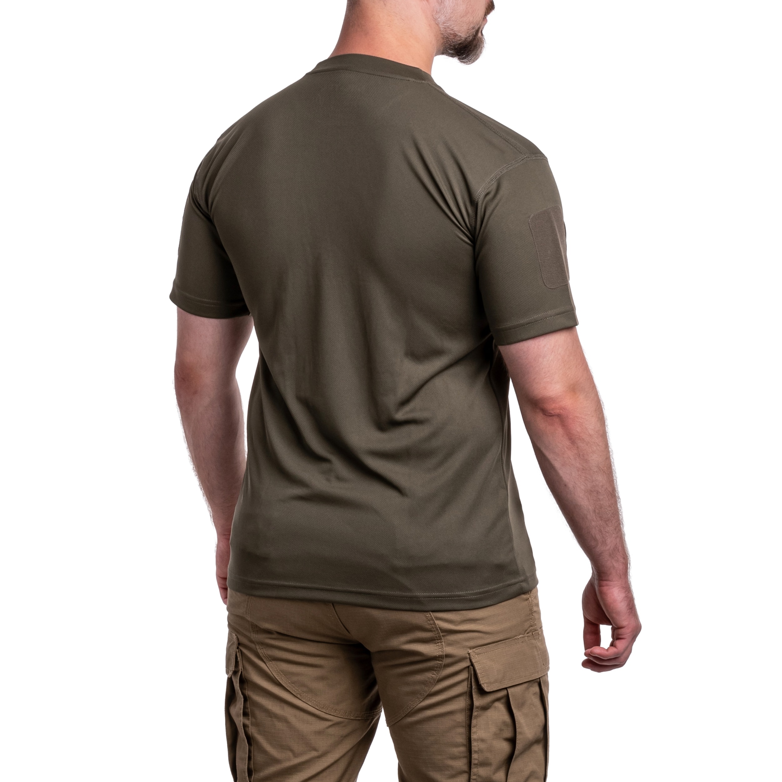 Tricou termoactiv Mil-Tec Tactical Short Sleeve - Olive