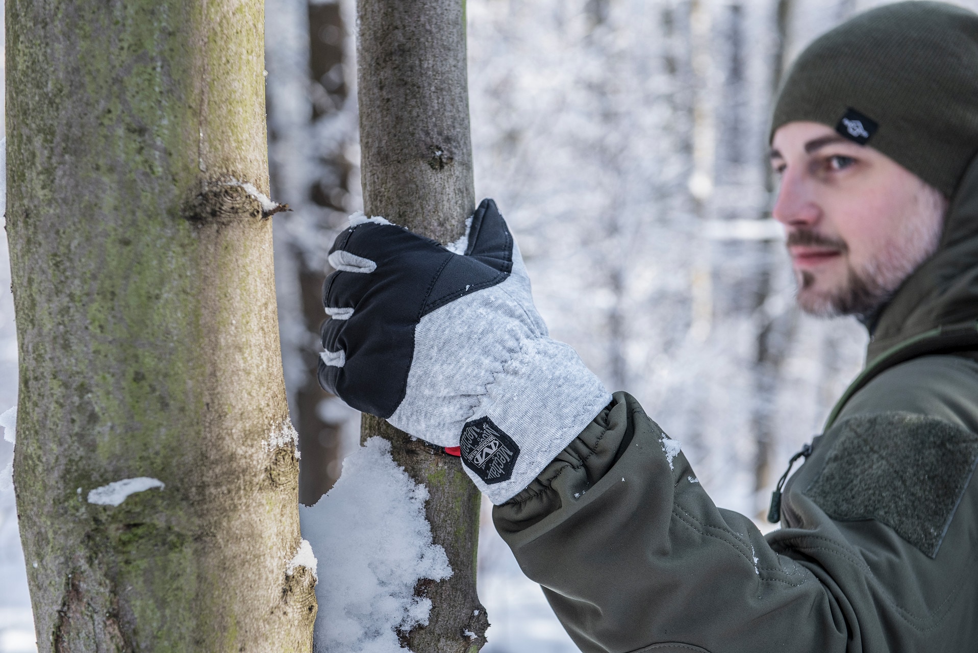 Mănuși tactice Mechanix Wear ColdWork Guide - Black/Grey