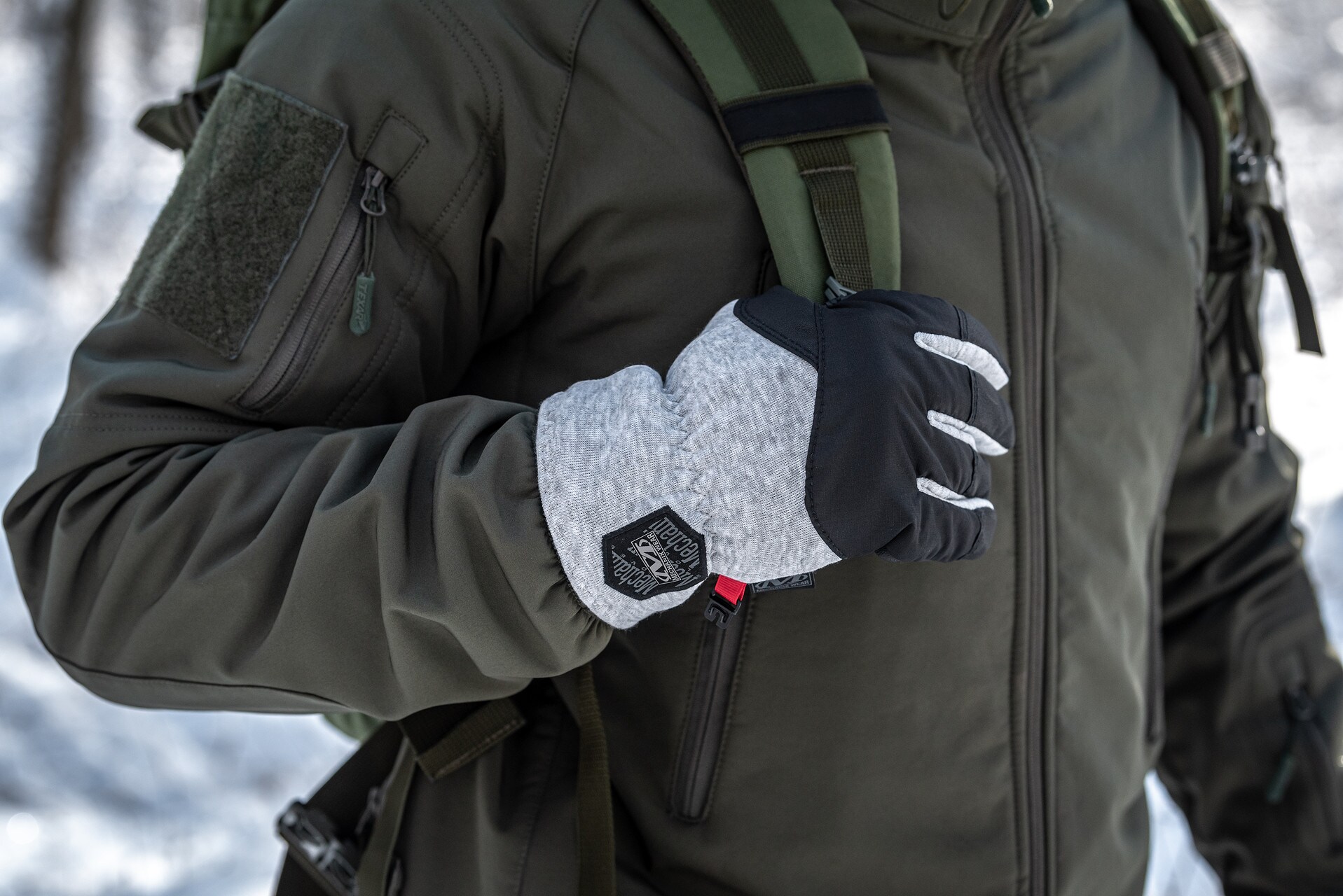Mănuși tactice Mechanix Wear ColdWork Guide - Black/Grey