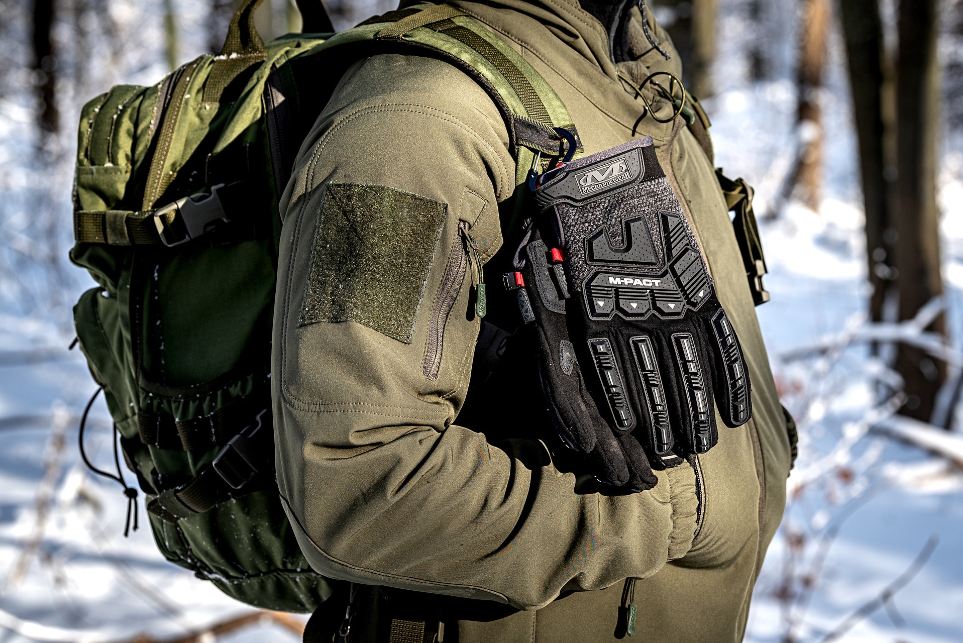 Mănuși tactice Mechanix Wear ColdWork M-Pact - Black/Grey