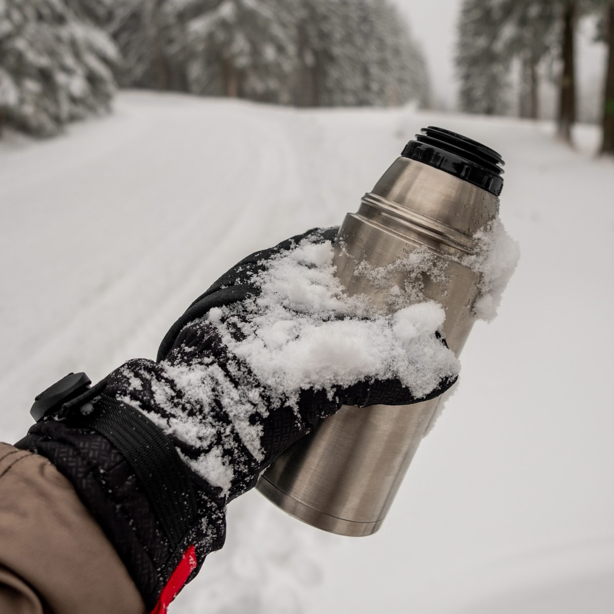 Mănuși tactice Mechanix Wear ColdWork Peak - Black/Grey