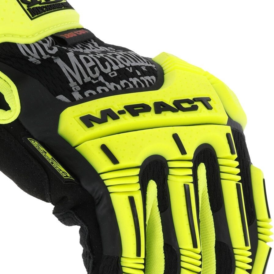 Mănuși anti-tăiere Mechanix Wear Hi-Viz M-Pact D5