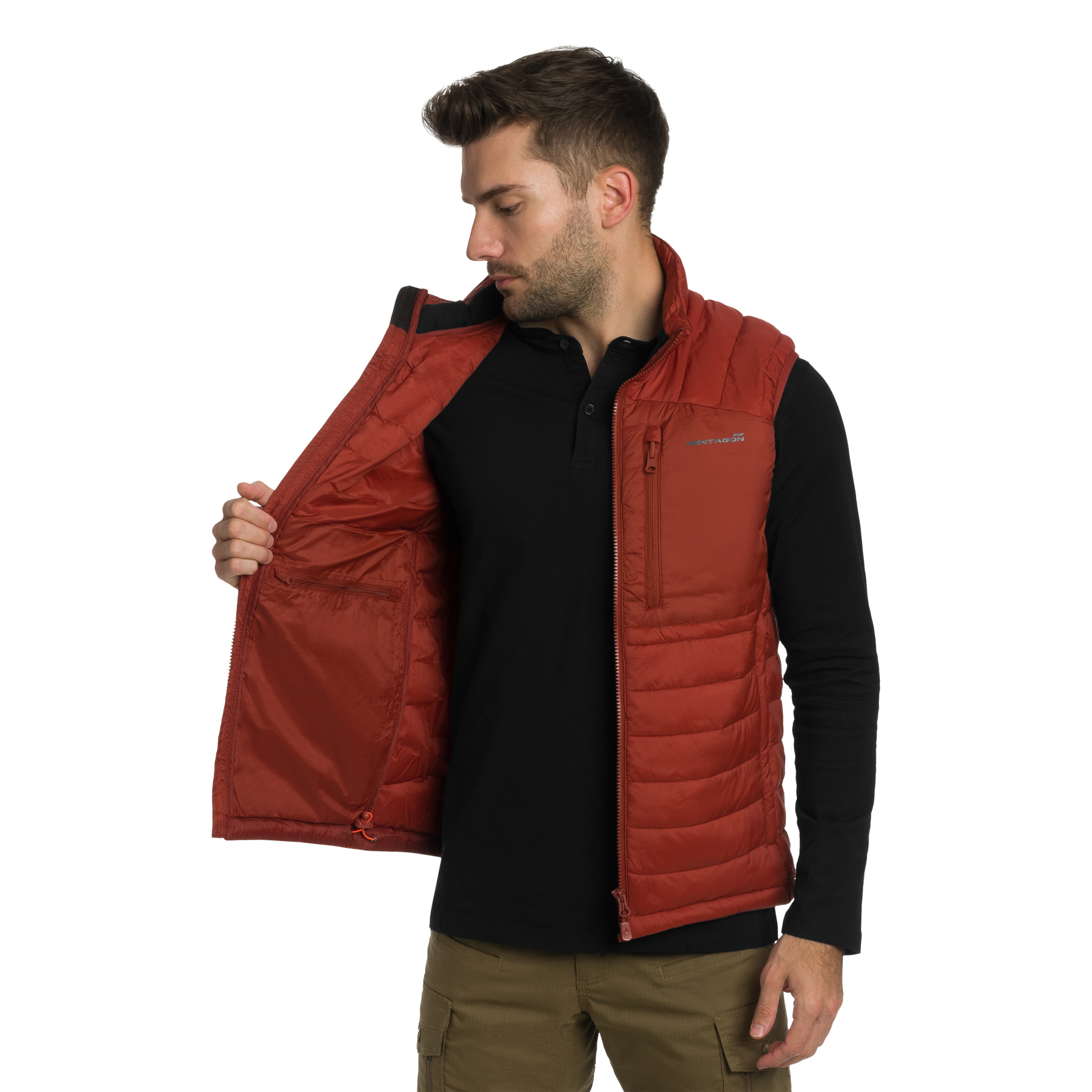 Vestă Pentagon Homer Vest - Maroon Red