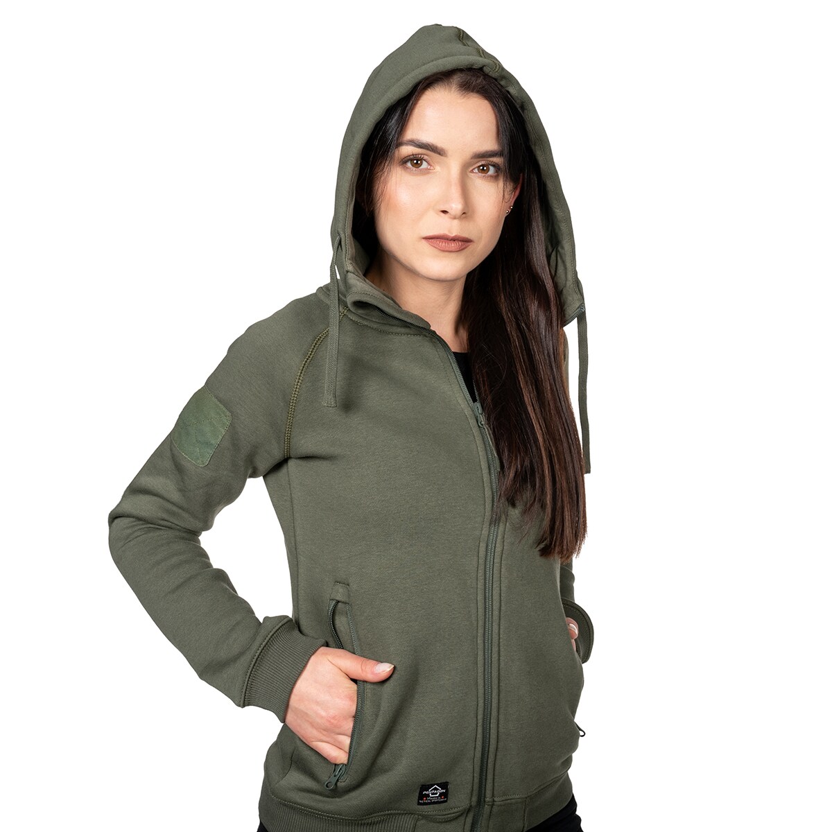 Bluză de damă Pentagon Aphrodite Sweater - Camo Green