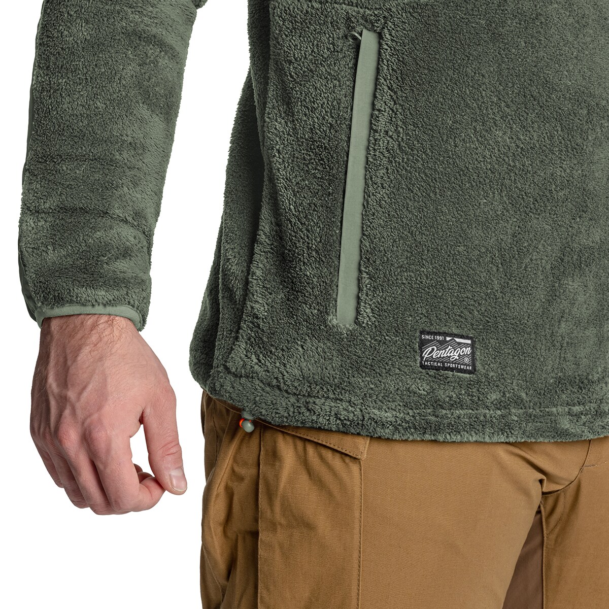 Jachetă polar Pentagon Grizzly - Camo Green