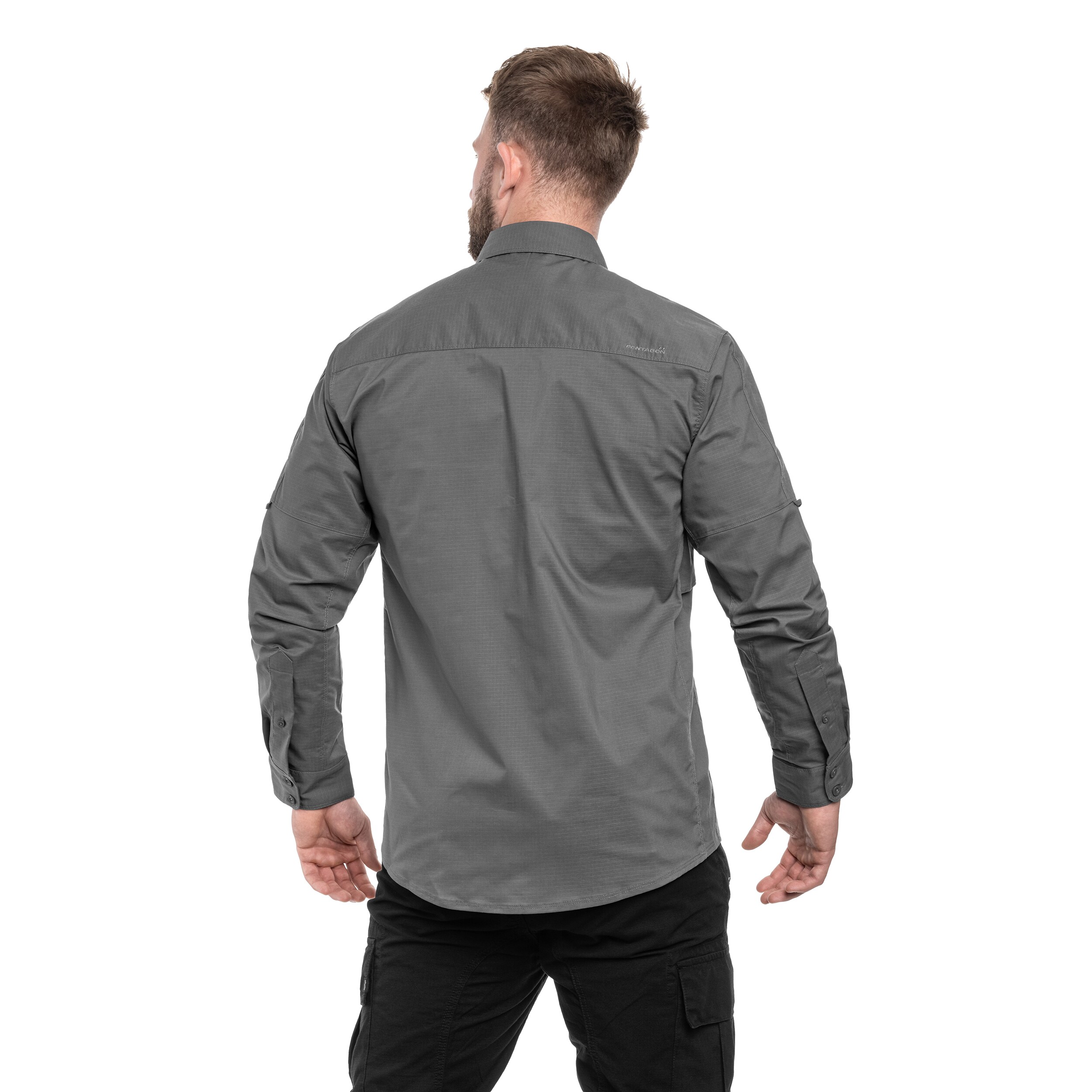 Cămașă tactică Pentagon Plato Long Sleeve - Wolf Grey