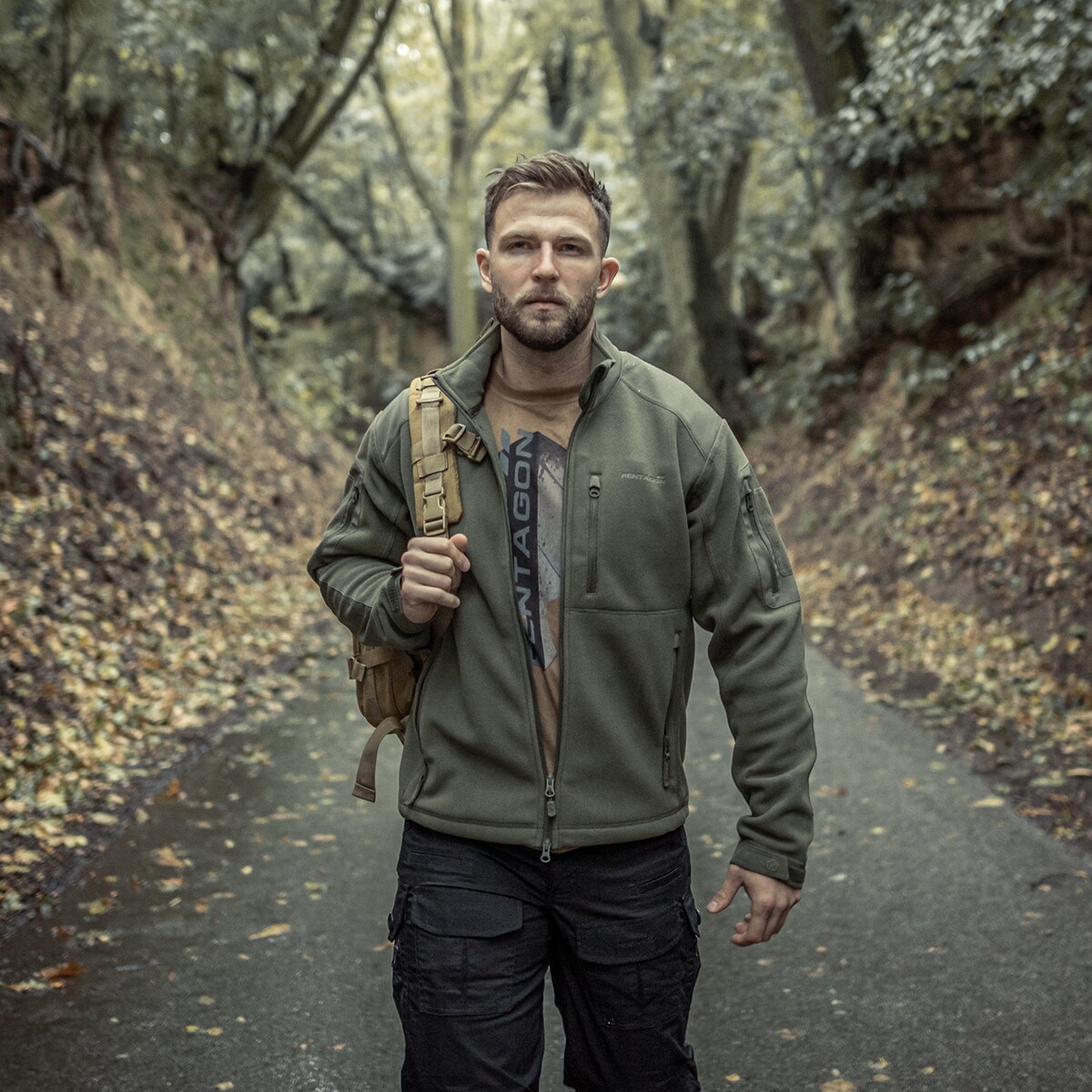 Jachetă polar Pentagon Perseus 2.0 - Olive