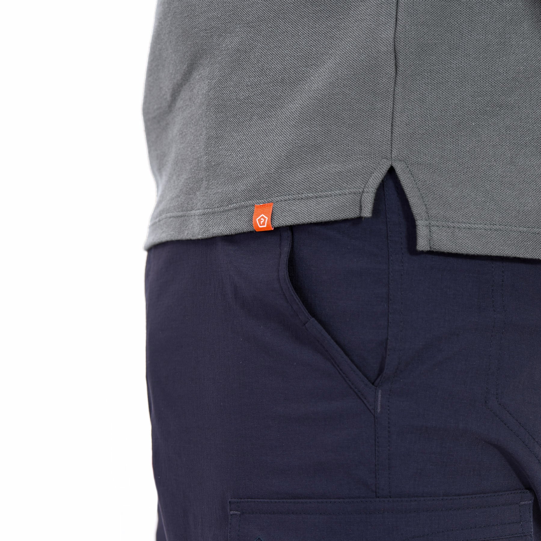 Tricou polo Pentagon Aniketos - Wolf Grey