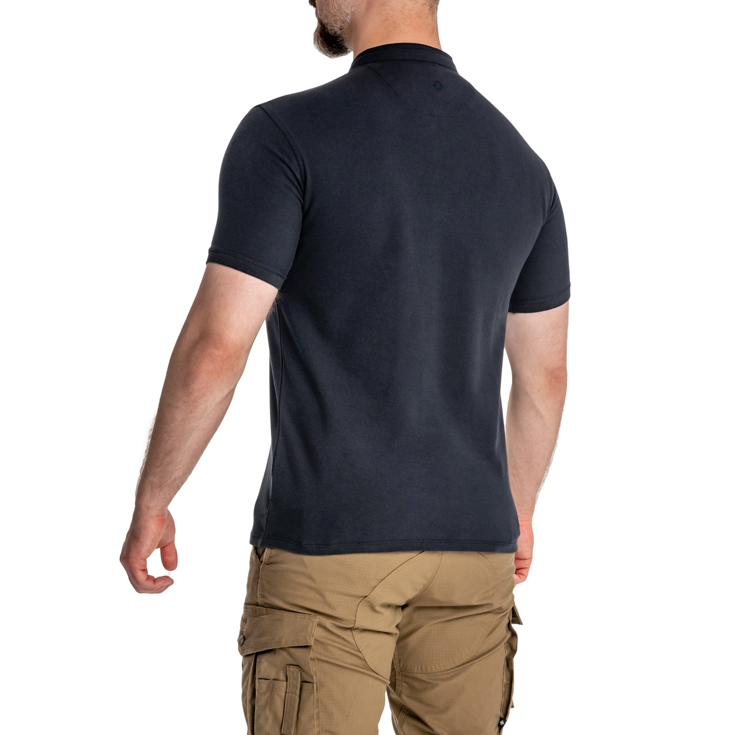 Tricou Pentagon Levantes Henley - Navy Blue