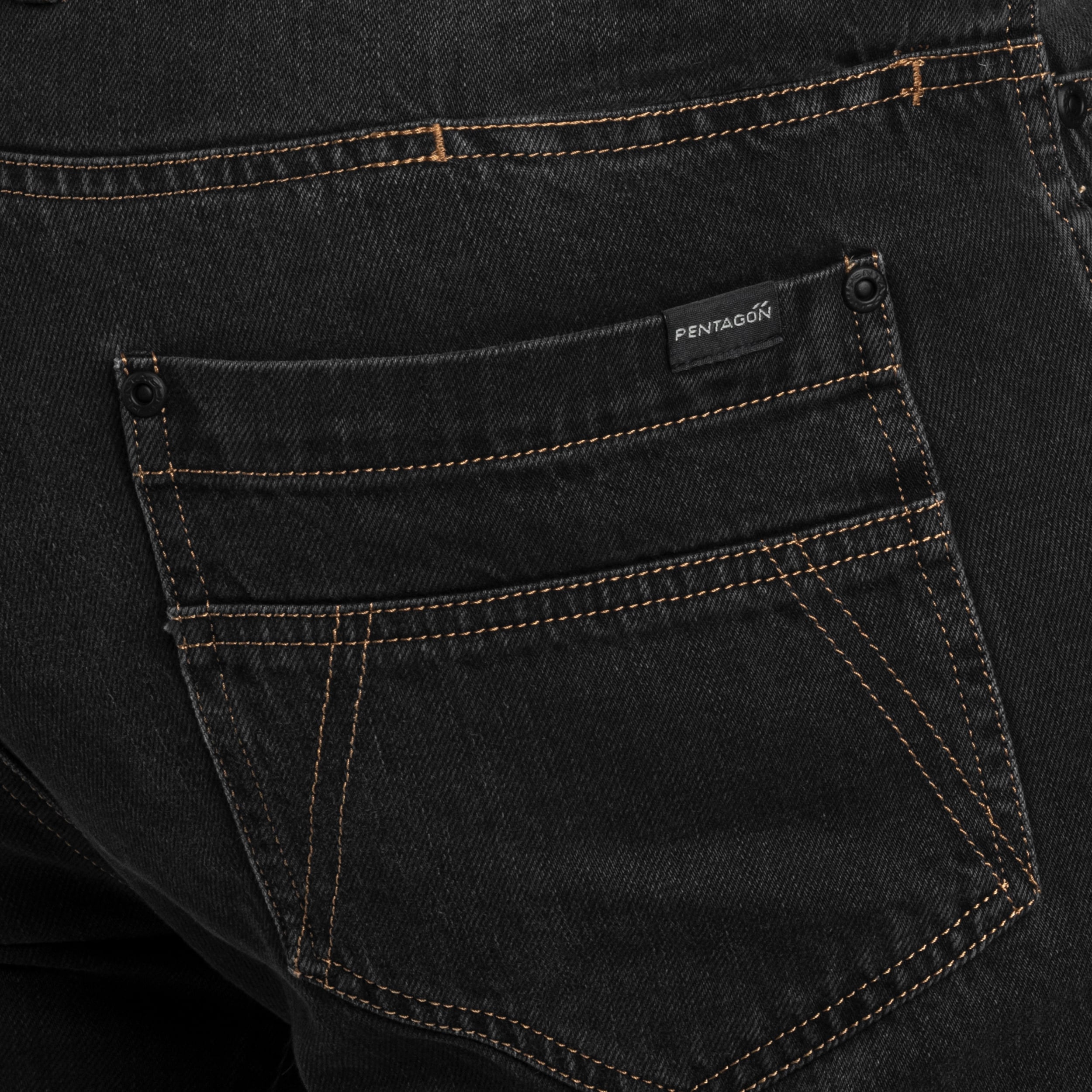 Pantaloni Pentagon Rogue Jeans - Black