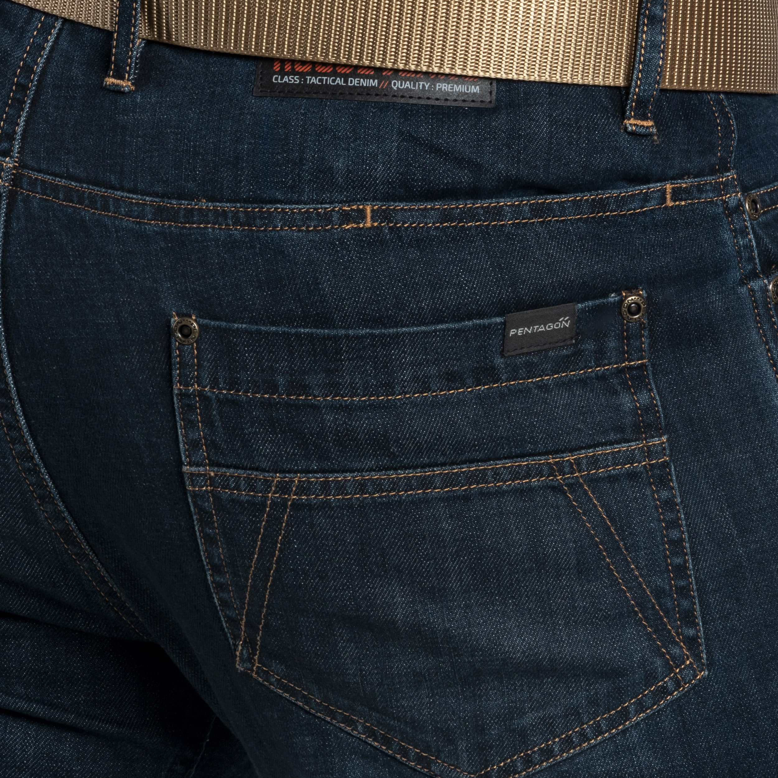 Pantaloni Pentagon Rogue Jeans - Indigo Blue