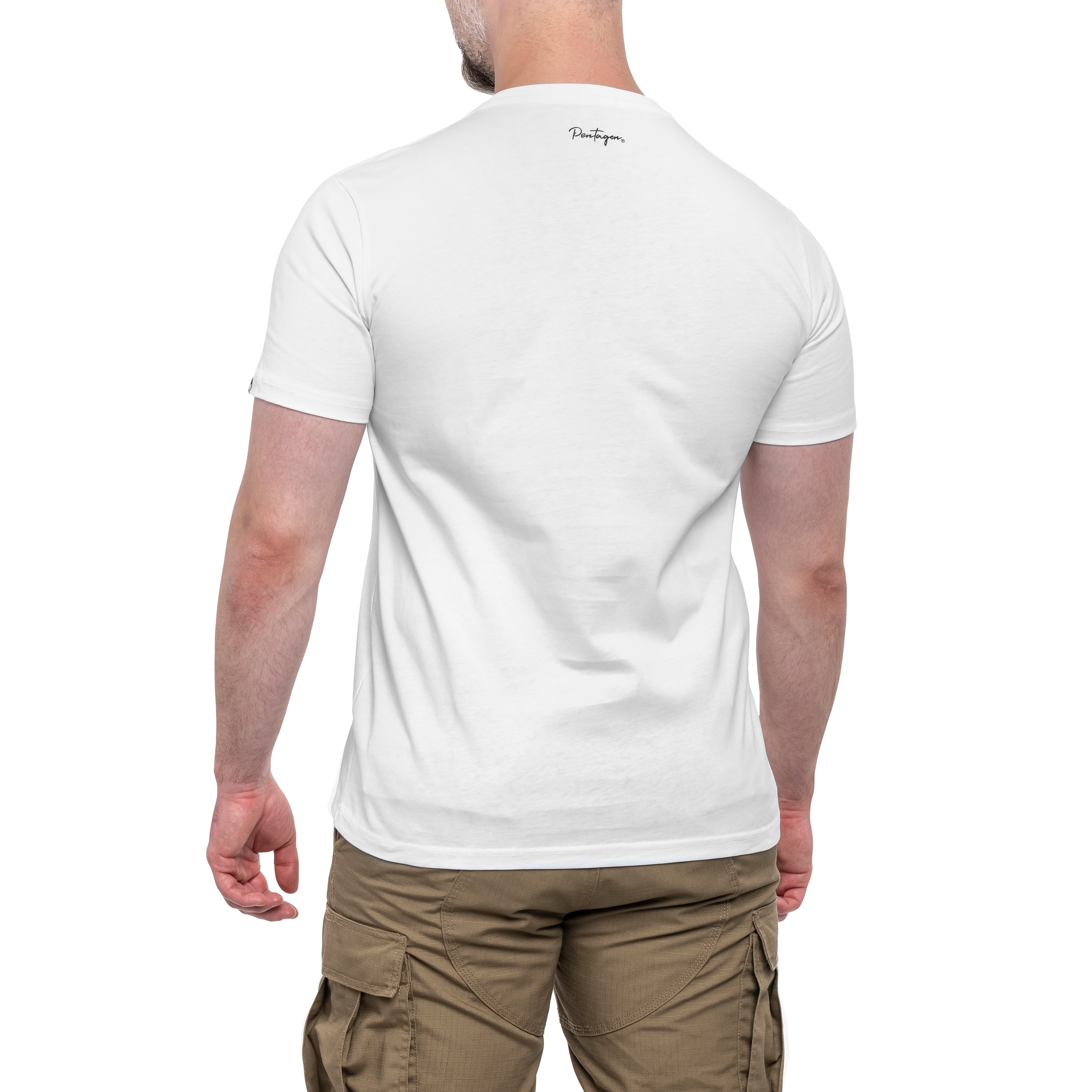 Tricou Pentagon „3T” - White