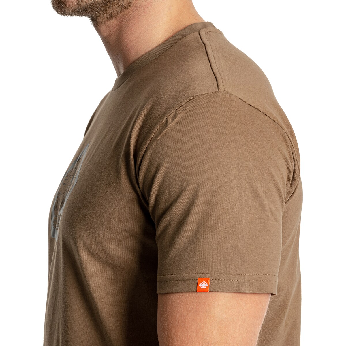 Tricou Pentagon Shape - Coyote