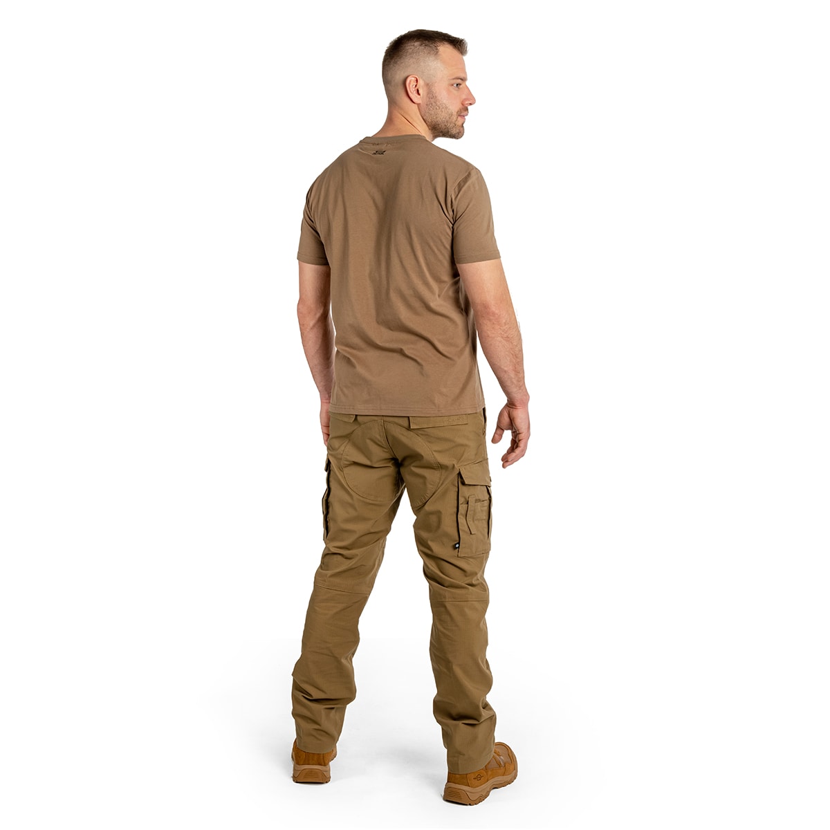 Tricou Pentagon Shape - Coyote