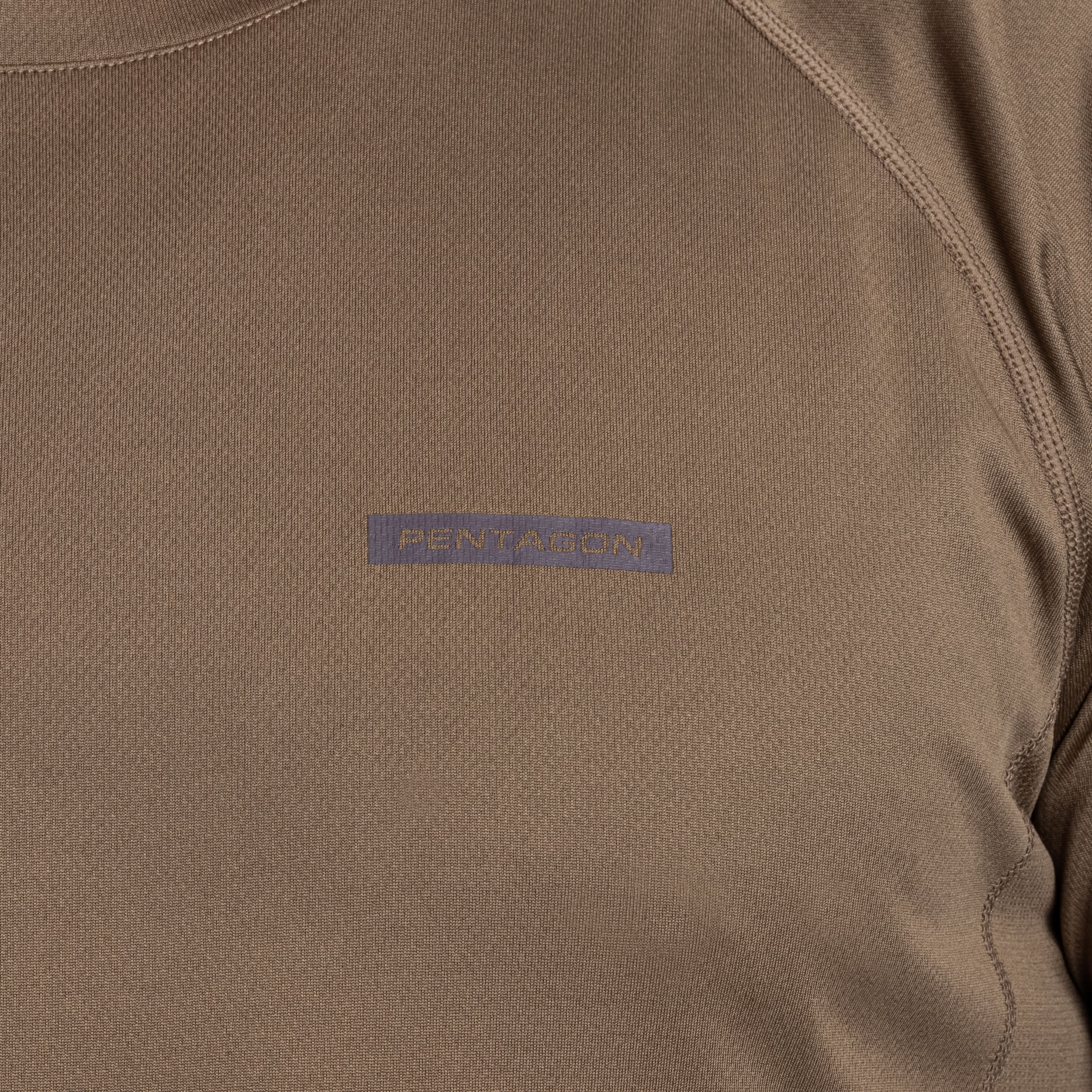 Tricou termoactiv Pentagon Body Shock - Coyote