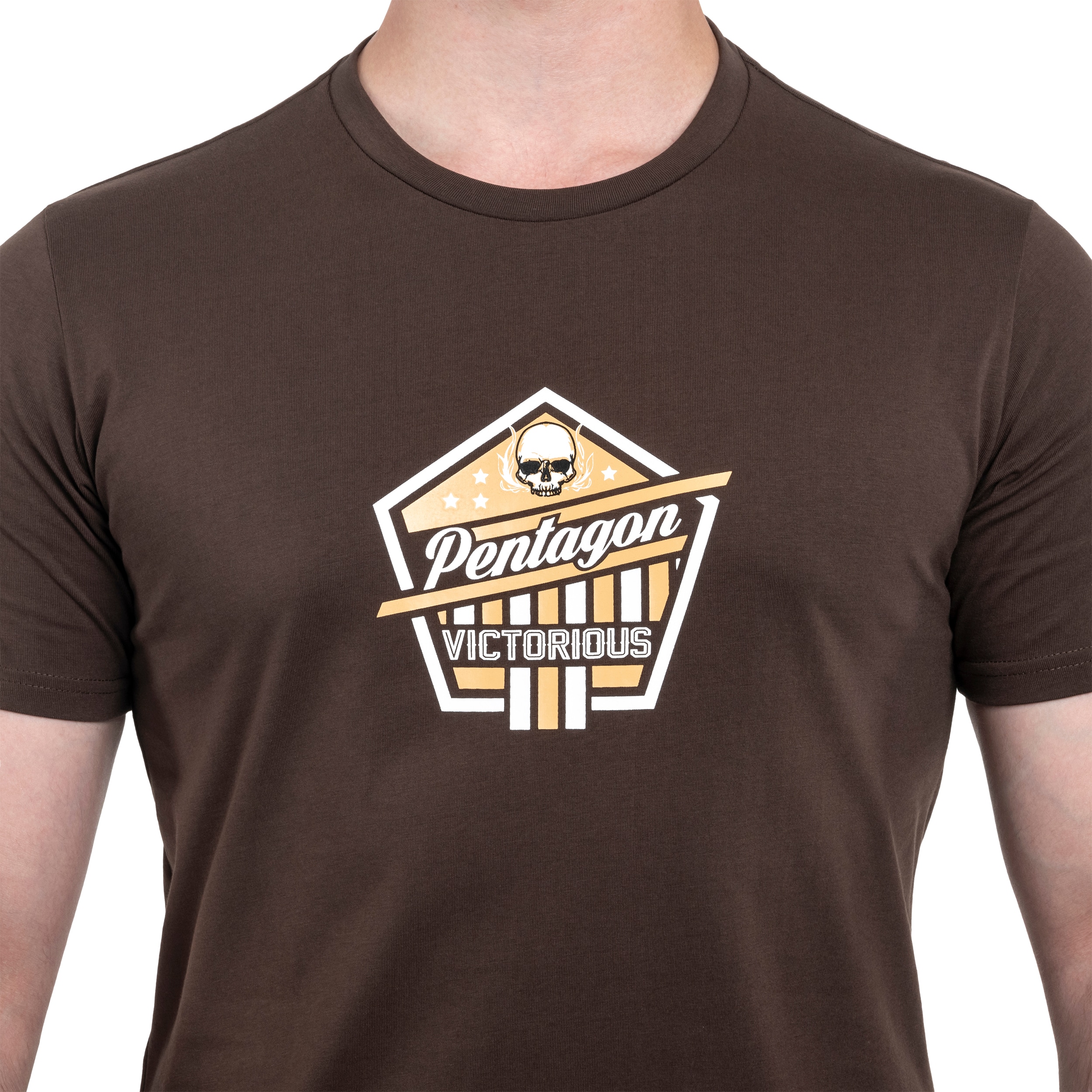 Tricou Pentagon „Victorious” - Terra Brown