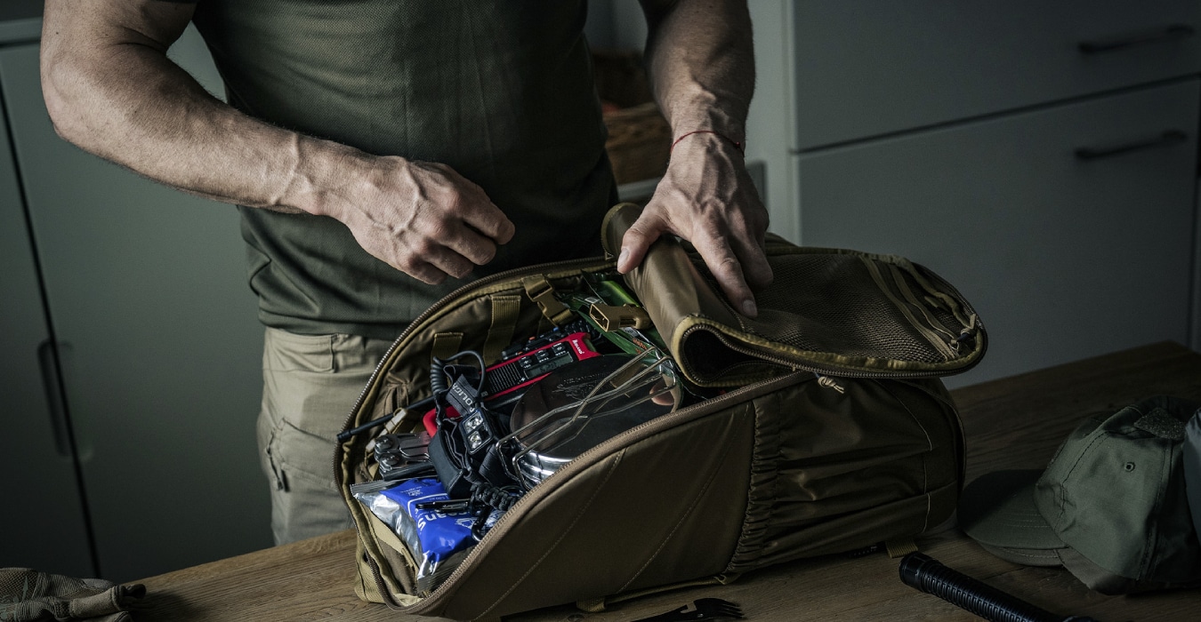 Rucsac de evacuare - o listă completă de echipamente pentru o criză