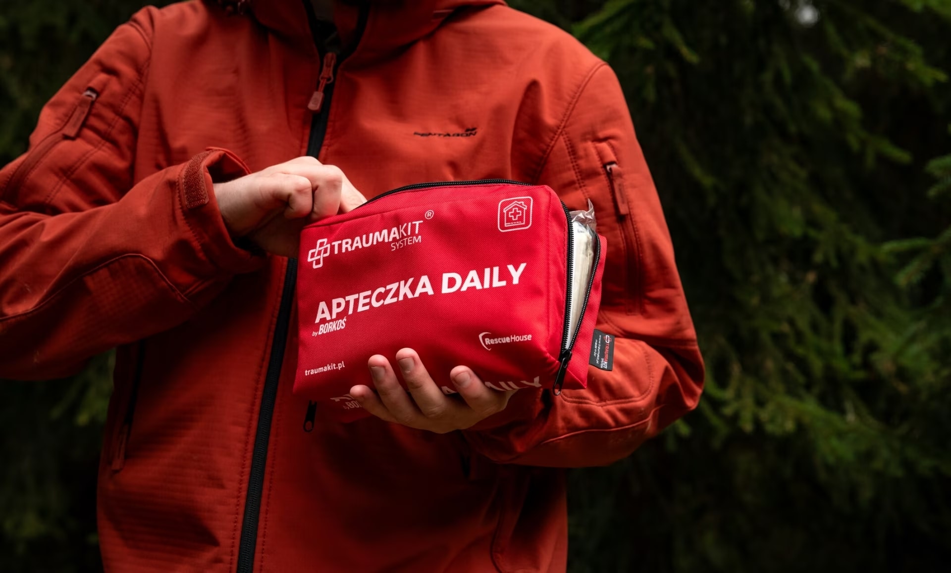 Trusă de prim ajutor modulară AedMax Daily Home de la Borkoś