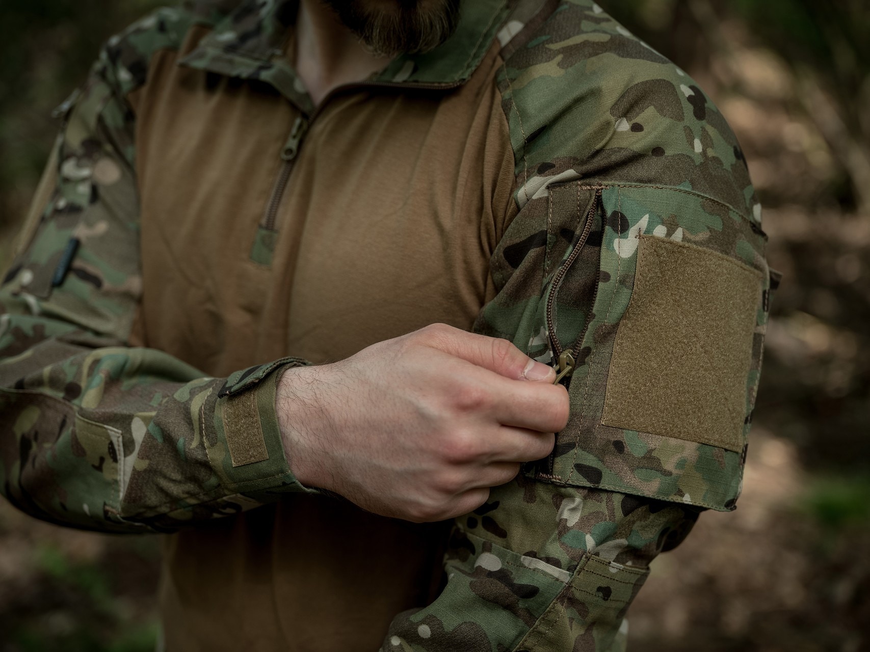 Бойова сорочка Texar Combat Shirt - Arid MC Camo