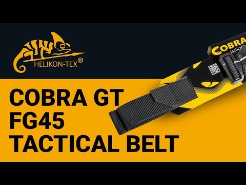 Тактичний ремінь Helikon Cobra GT FG45 - Black