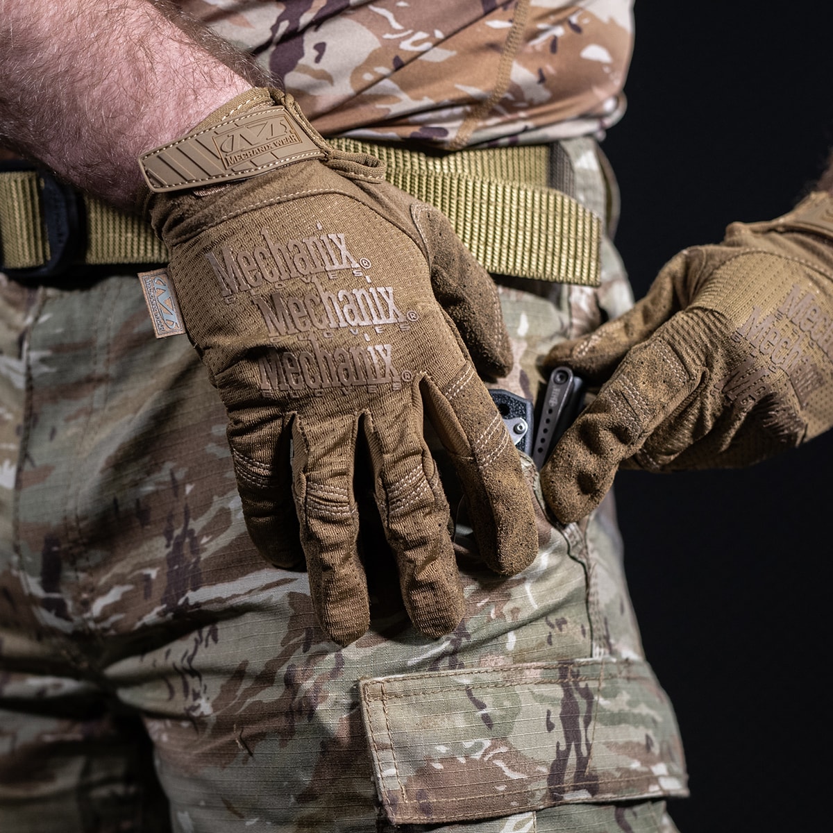 Тактичні рукавиці Mechanix Wear Specialty Vent - Coyote