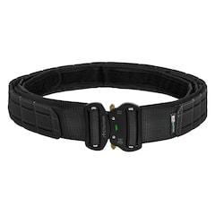 Тактичний пояс JB Tacticals MOLLE Laser Cut з внутрішнім ременем - Black