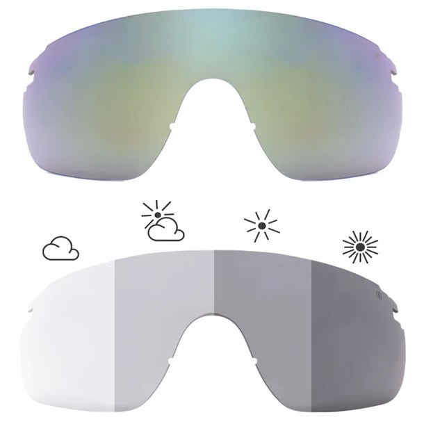 Сонцезахисні окуляри Bushnell Harrier Mini - Yellow/Photochromic/Brown-Green Mirror