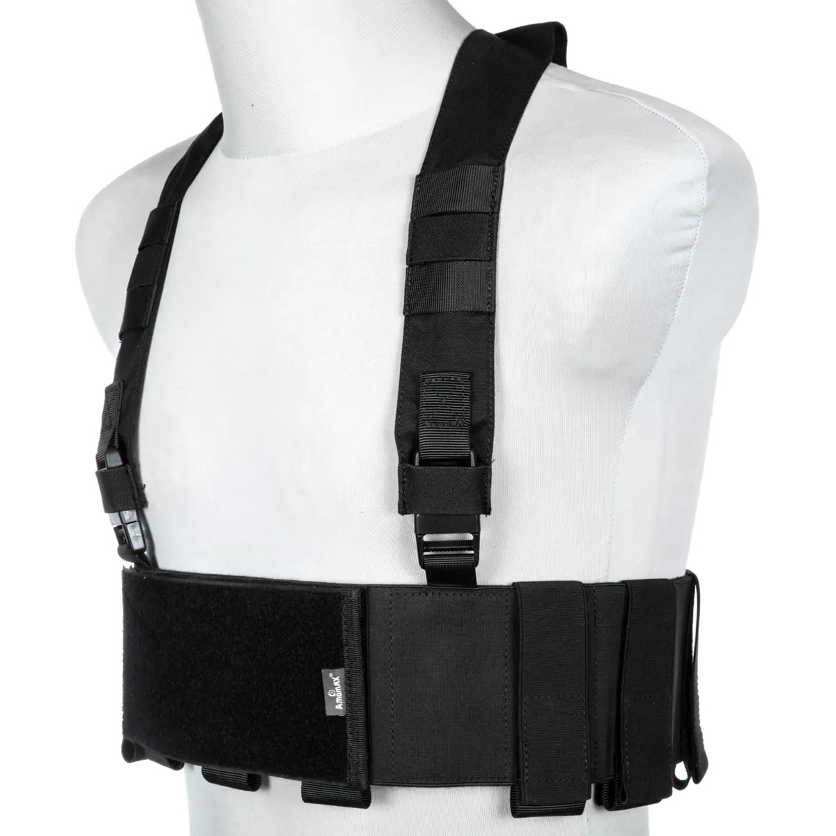 Ремінно-плечова система Amomax Low Profile Chest Rig - Чорна