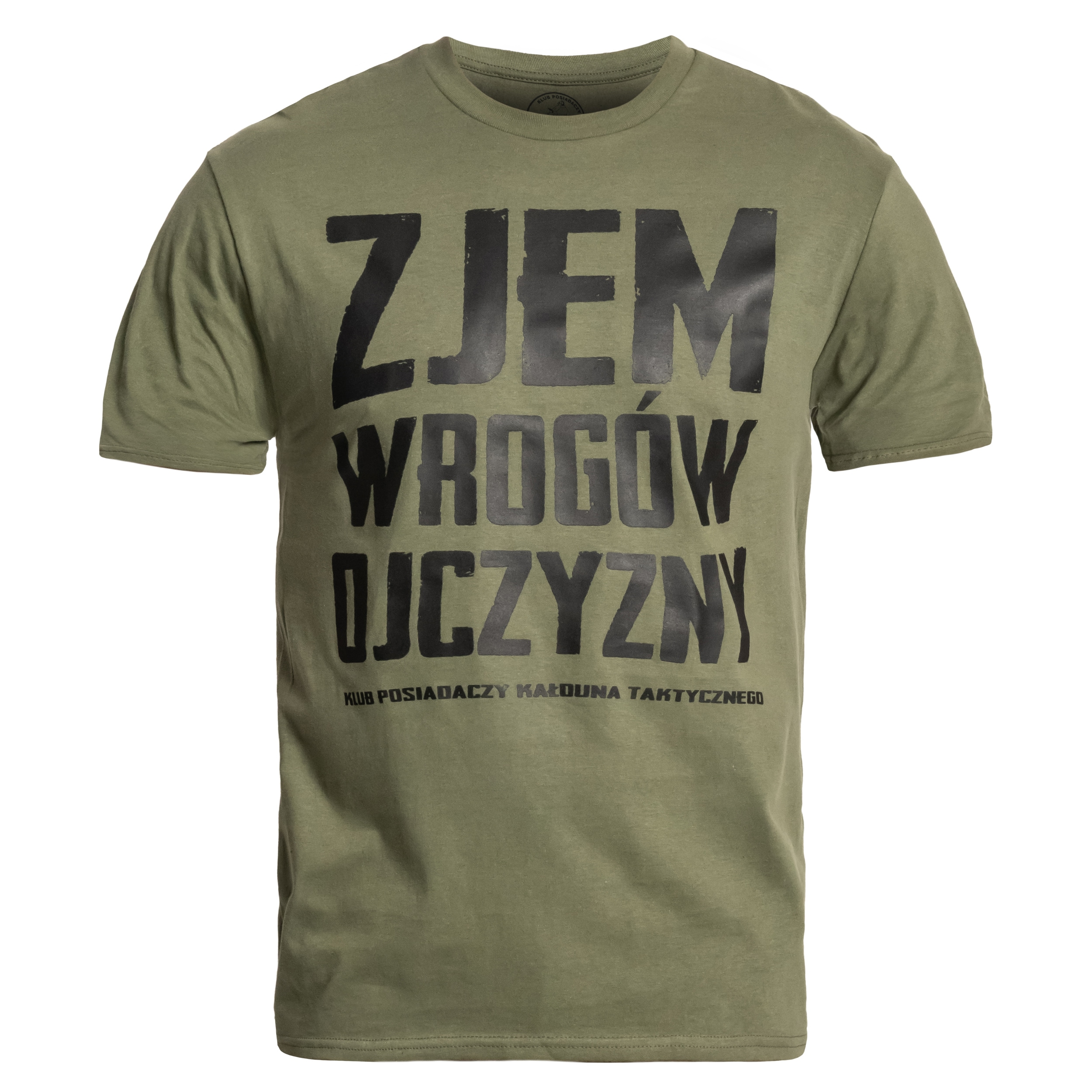 Футболка T-shirt Kałdun Zjem Wrogów Ojczyzny - Зелена/Чорна