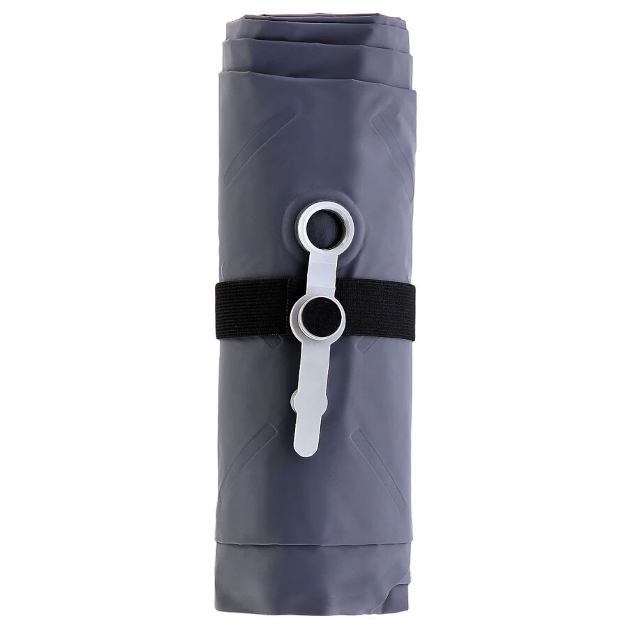 Одномісний матрац Nils Camp NC4006 з насосом - Сірий