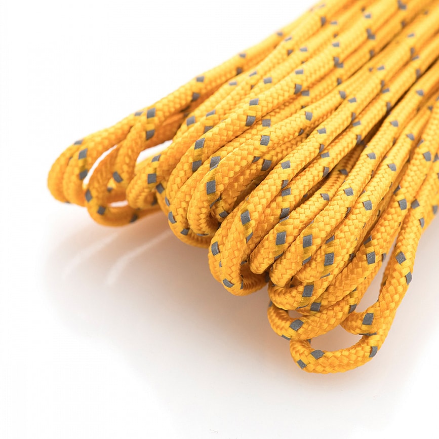 Парашутна мотузка Minicord M-Tac 15 м - Reflective Goldenrod