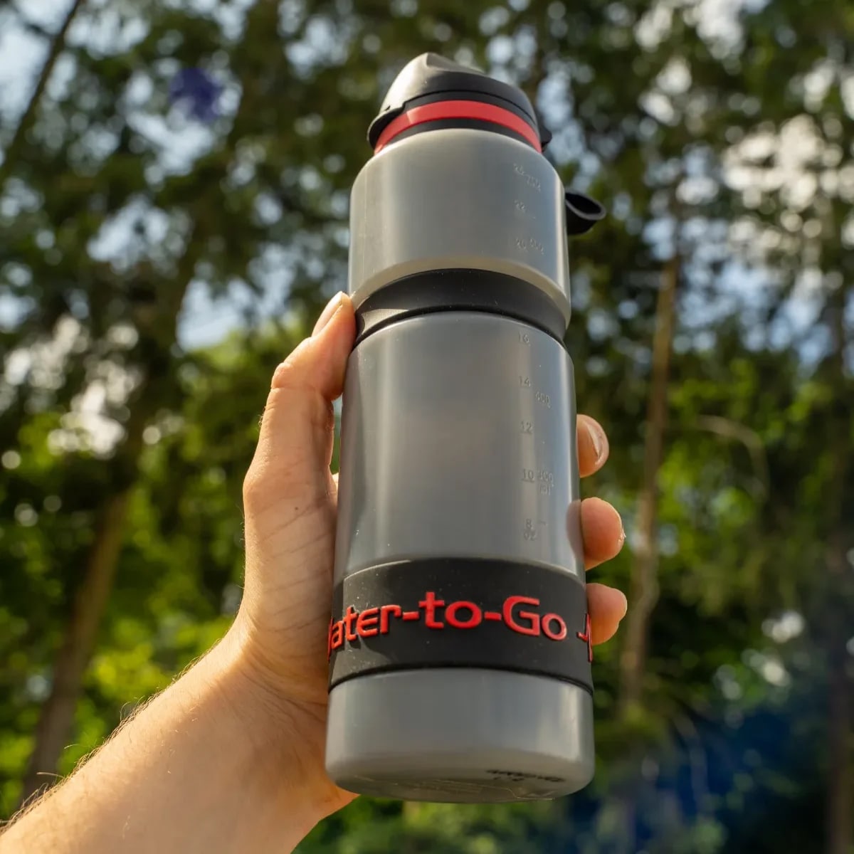 Пляшка з фільтром Water-to-Go Active 750 мл - Red