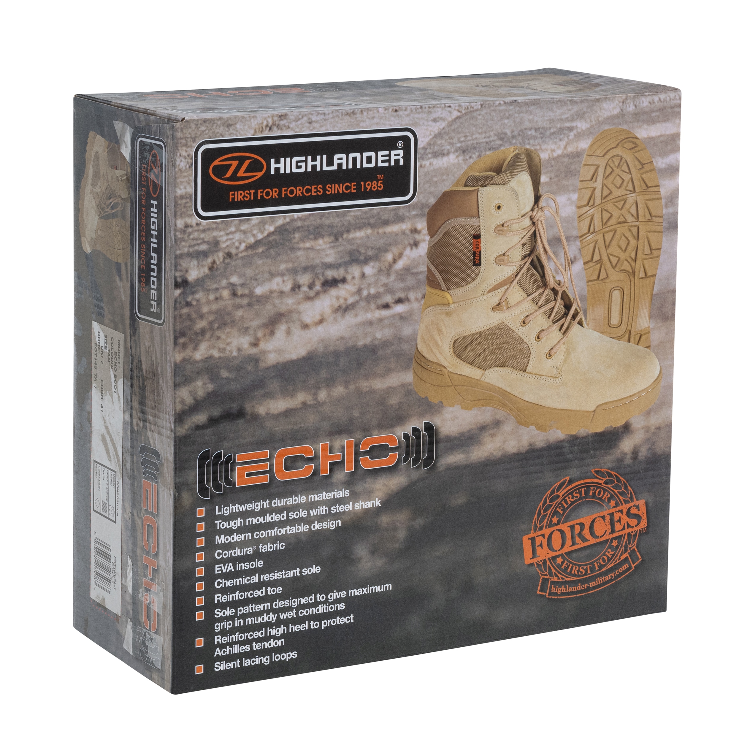 Черевики Highlander Forces Echo - Tan