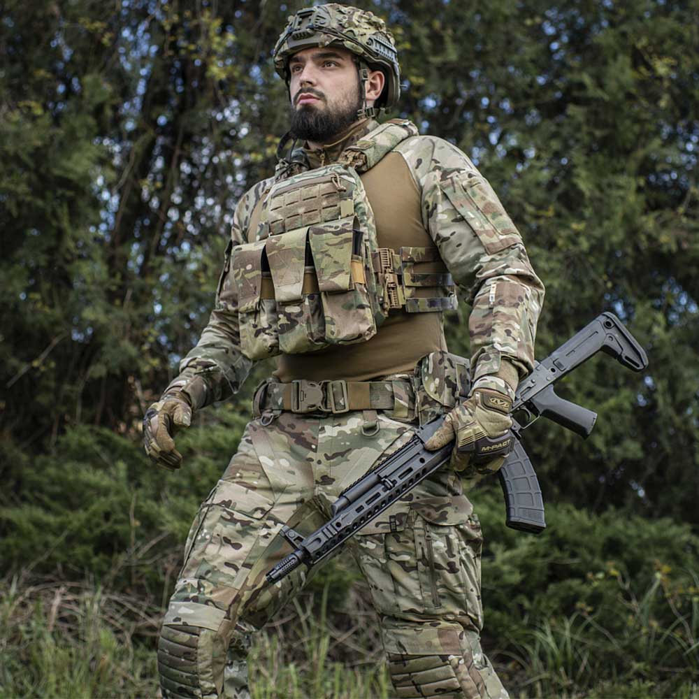 Плитоноска типу Plate Carrier M-Tac Cuirass Fast QRS Gen. II - MultiCam