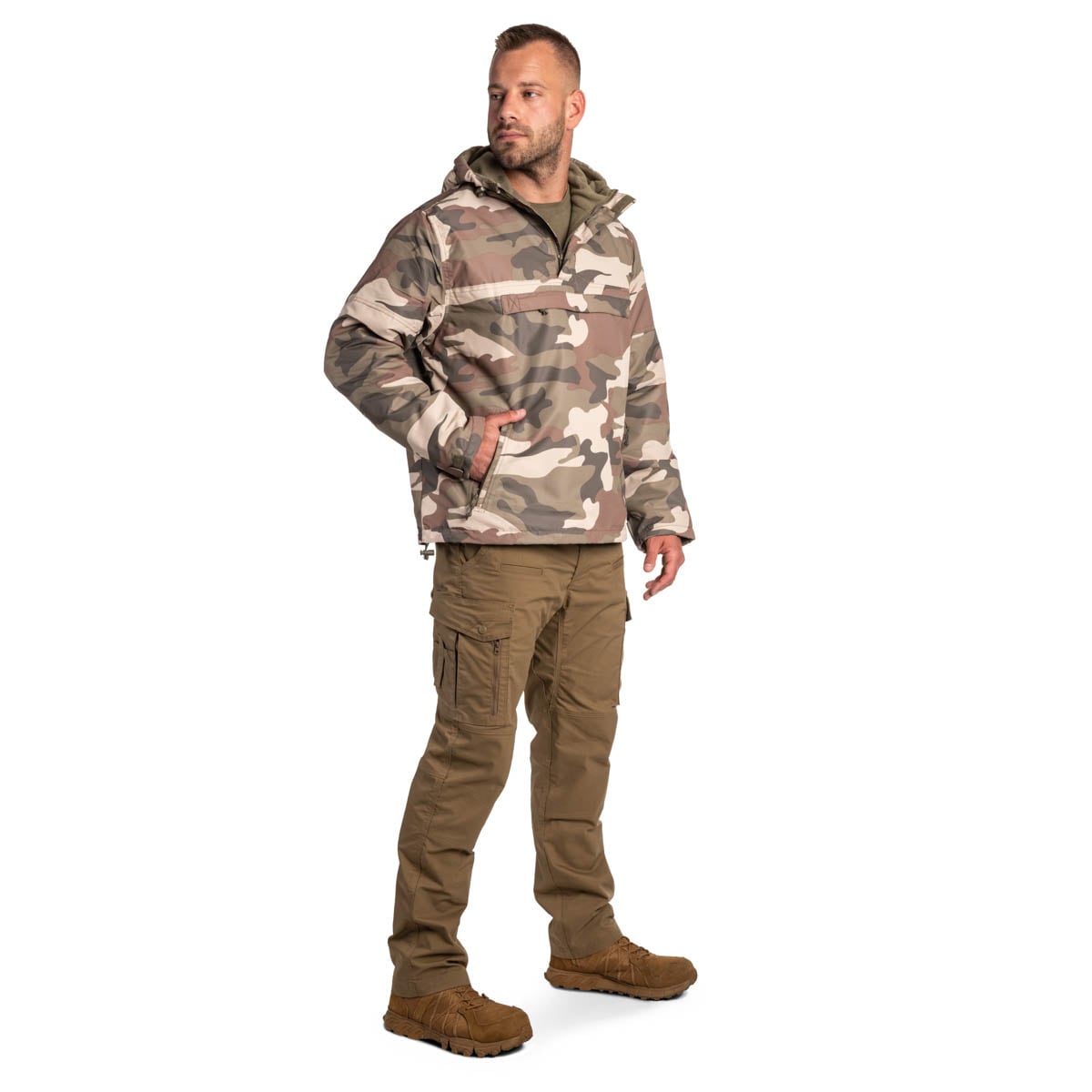 Куртка Brandit Windbreaker - Light Woodland