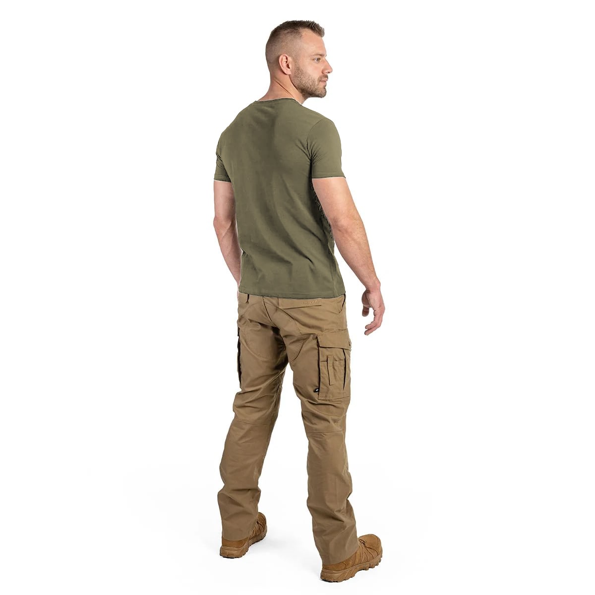 Футболка T-shirt Alpha Industries Basic Small Logo - Olive