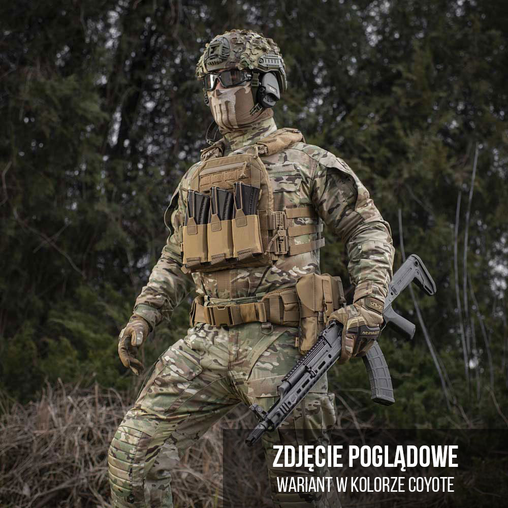 Плитоноска типу Plate Carrier M-Tac Cuirass Fast QRS - MultiCam - для плит Medium