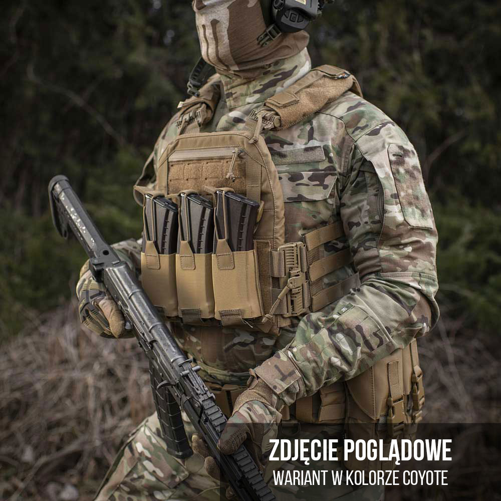 Плитоноска типу Plate Carrier M-Tac Cuirass Fast QRS - MultiCam - для плит Medium