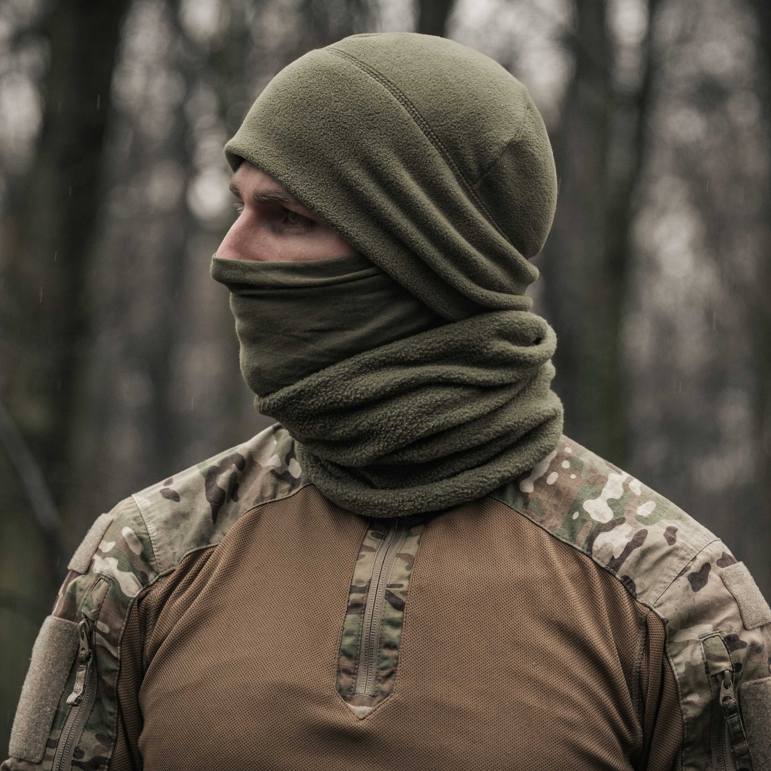 Бафф Pentagon Winter Neck - Olive