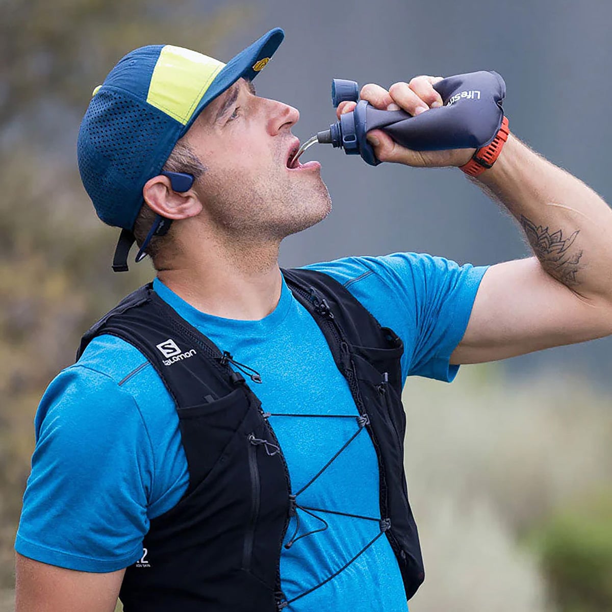Складана пляшка з фільтром LifeStraw Peak Squeeze 650 мл - Mount Blue