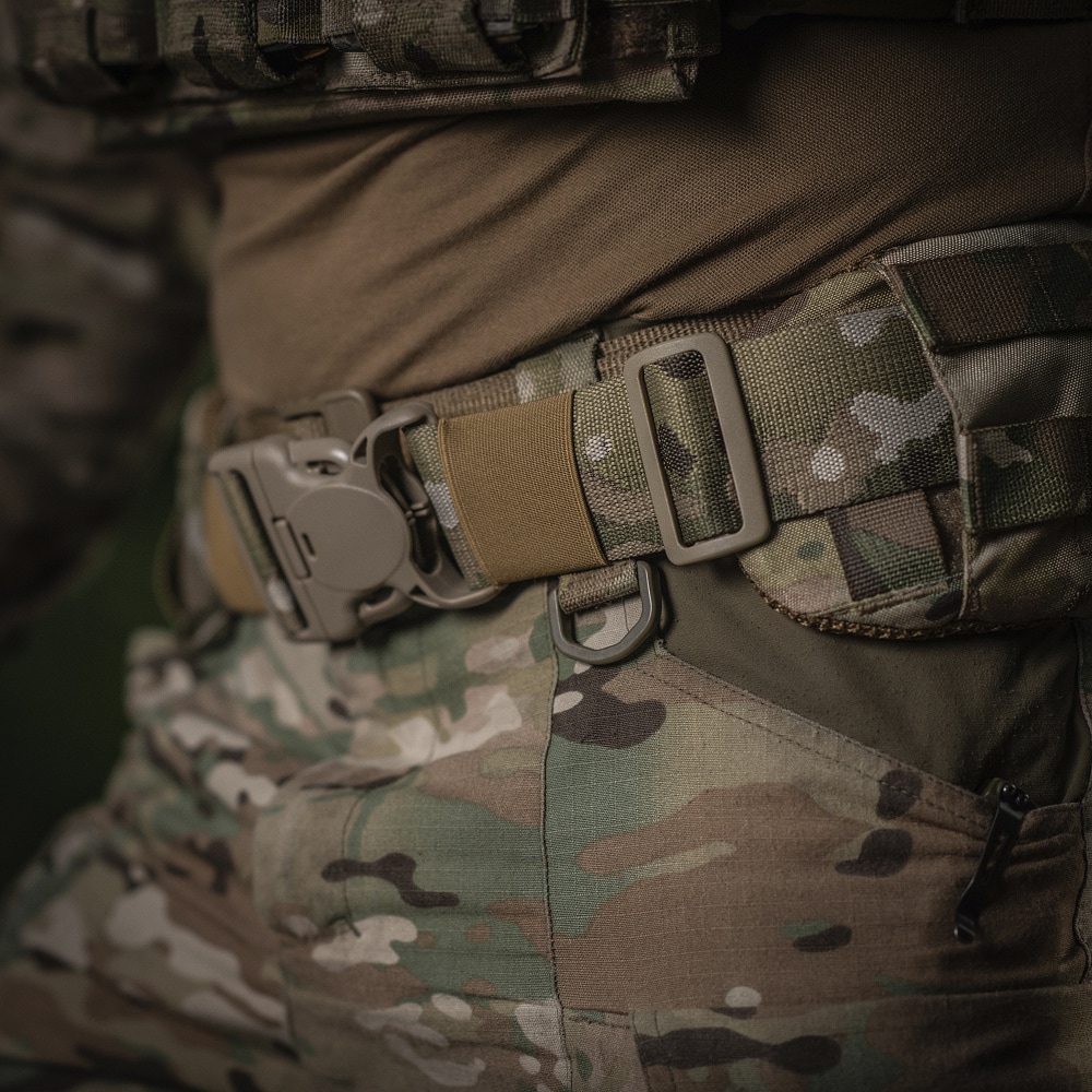 Тактичний ремінь M-Tac War Belt Armor - MultiCam